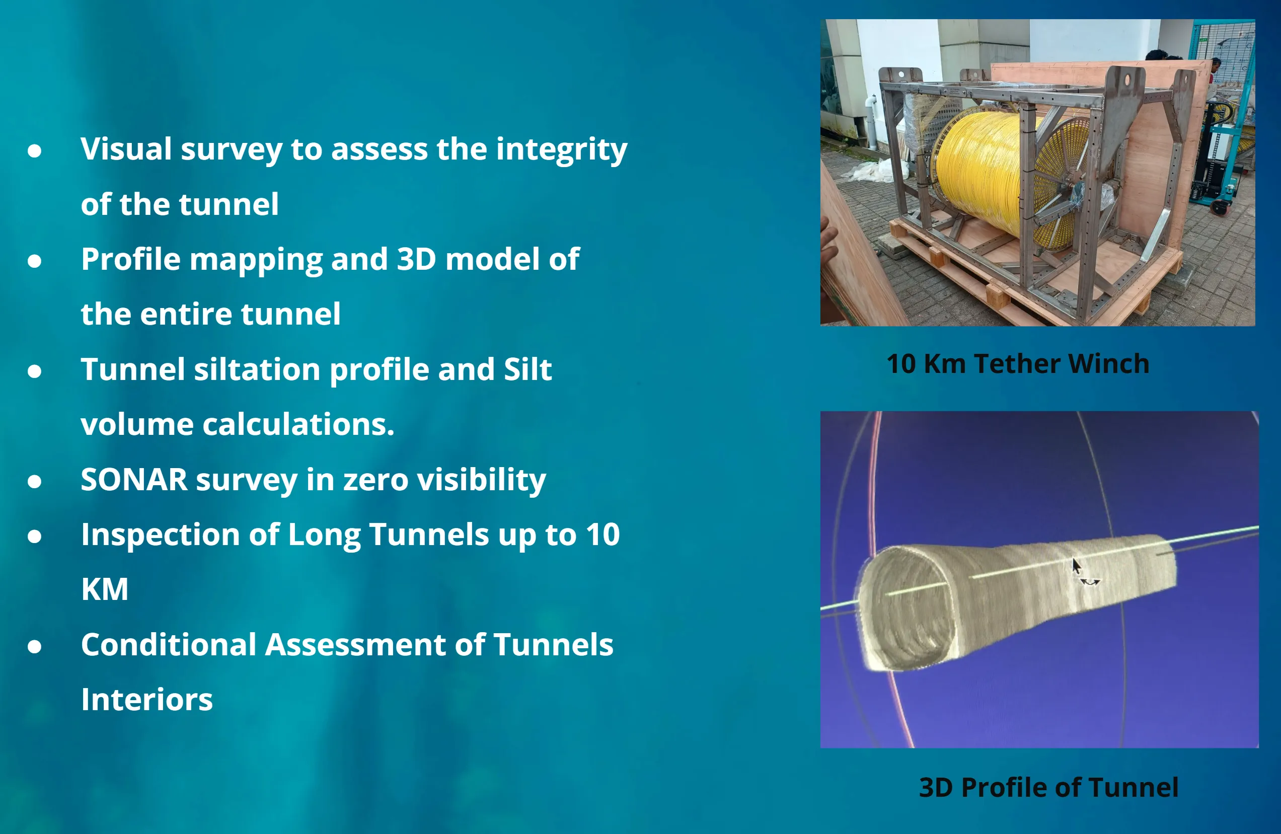 EyeROV Inspections Simultaneous Feeds